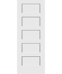 Shaker 5 Panel Solid Core Interior Door 30 inch x 80 inch x 1 38 inch.jpg