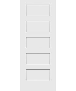 Shaker 5 Panel Solid Core Interior Door 32 inch x 80 inch x 1 38 inch.jpg