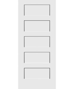 Shaker 5 Panel Solid Core Interior Door 34 inch x 80 inch x 1 38 inch.jpg