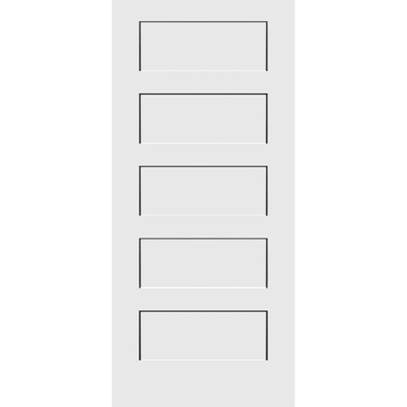 Shaker 5 Panel Solid Core Interior Door 36 inch x 80 inch x 1 38 inch.jpg