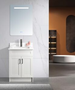 Tesoro 24 Shaker Bathroom Vanity With Quartz countertop MDF 5.jpg