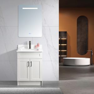 Tesoro 24 Shaker Bathroom Vanity With Quartz countertop MDF 5.jpg