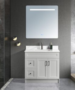 Tesoro 36 Shaker Bathroom Vanity With Quartz Countertop MDF 9.jpg