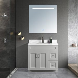 Tesoro 36 Shaker Bathroom Vanity With Quartz Countertop Solid Wood 18.jpg