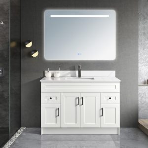 Tesoro 48 Shaker Bathroom Vanity With Quartz Countertop MDF.jpg
