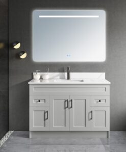 Tesoro 48 Shaker Bathroom Vanity With Quartz Countertop MDF 8.jpg