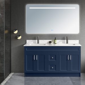 Tesoro 60 Double Sink Shaker Bathroom Vanity With Quartz Countertop MDF 5.jpg