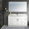Tesoro 60 Single Sink Shaker Bathroom Vanity With Quartz Countertop MDF.jpg