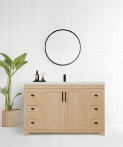 Bridgeport 48 Solid Wood Vanity with Quartz Countertop