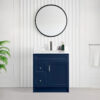 Tesoro 30″ Shaker Bathroom Vanity In Blue With Quartz Countertop (MDF)