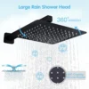 Wall Mounted Two Handle Thermostatic Shower System With 180 Degree Rotable Bathtub Faucet With Rough In Valve 1024x1024 bb65f693 2660 43a3 8dd1 2b9a289ba705
