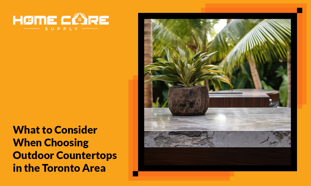 What to Consider When Choosing Outdoor Countertops