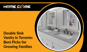 Double Sink Vanity in Toronto