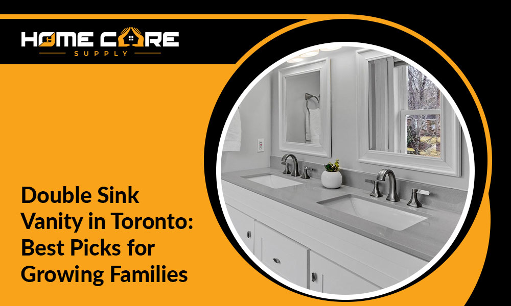 Double Sink Vanity in Toronto