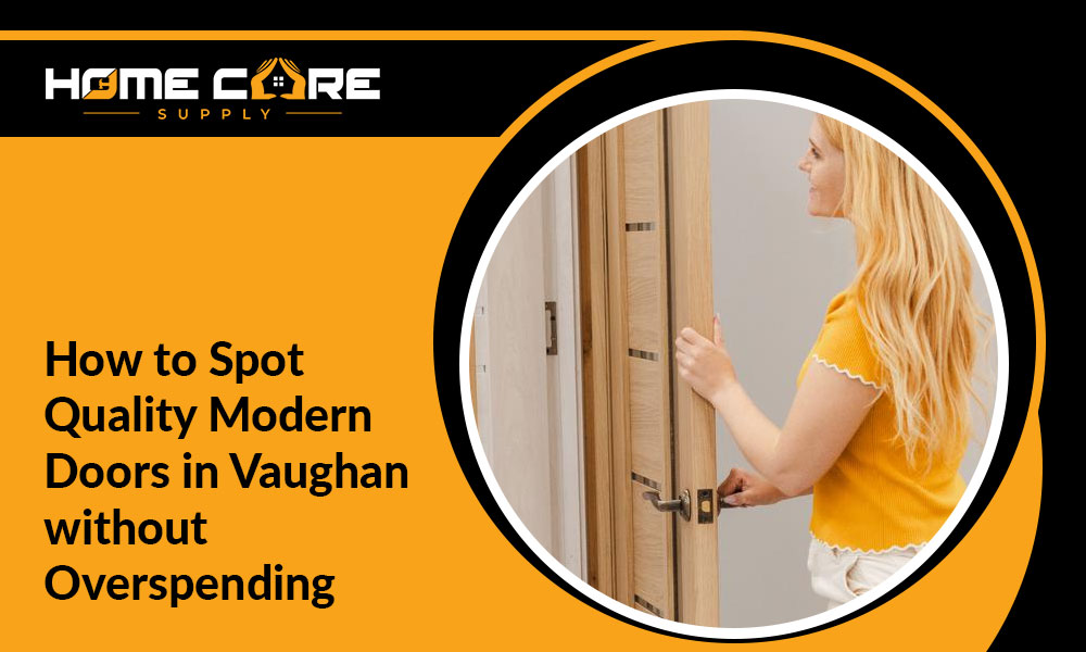 How to Spot Quality Modern Doors