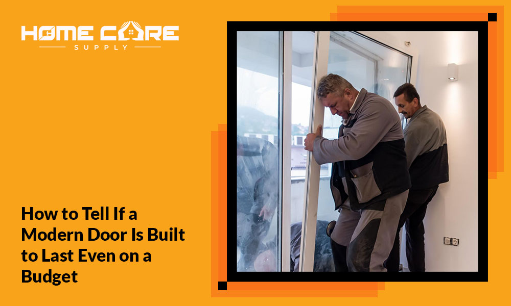 How to Tell If a Modern Door Is Built to Last Even on a Budget