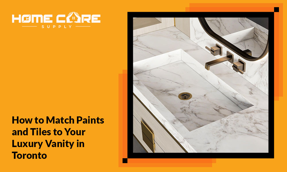 How to Match Paints and Tiles to Luxury Vanity