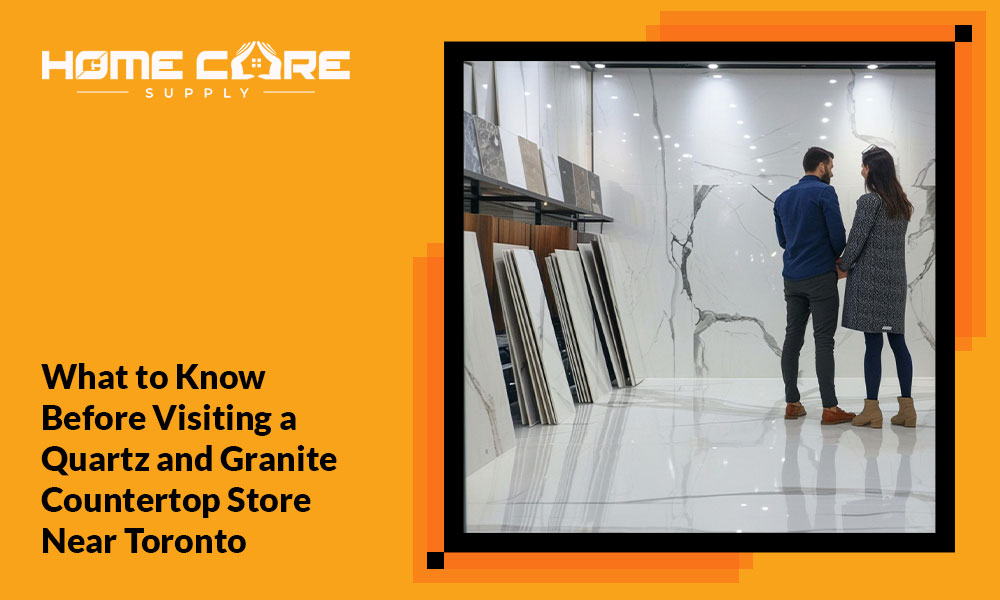 What to Know Before Visiting a Quartz and Granite Countertop Store Near Toronto
